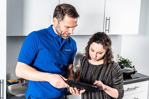 Franchise Locatec: Einsatz beim Kunden