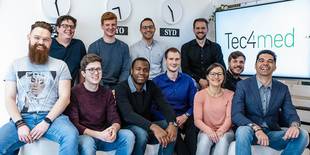 Team des Start-ups Tec4med