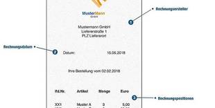 Teaser: Beispiel für eine Kleinbetragsrechnung