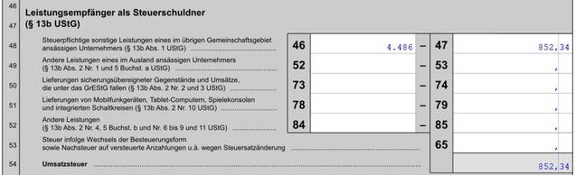 Vorsteuer bei der Umsatzsteuervoranmeldung Vorsteuer bei der Umsatzsteuervoranmeldung