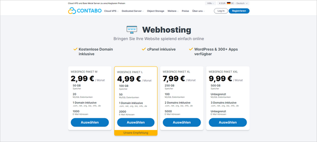 Contabo Webhosting Contabo Webhosting