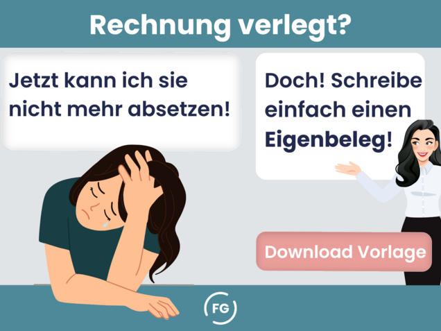 Eigenbeleg, die Story dazu: Der Eigenbeleg als Retter für verlorene Originalbelege