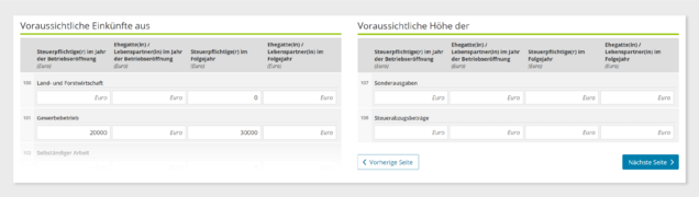 Fragebogen zur steuerlichen Erfassung Fragebogen zur steuerlichen Erfassung