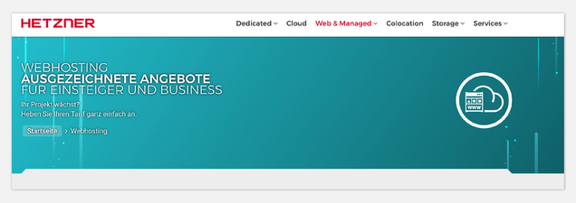 Hetzner testen Hetzner Webhosting