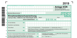 Komplexe Buchhaltung lieber delegieren? Icon EÜR Vorlage - vom Steuerberater machen