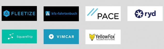 Anbieterlogos - Fahrtenbuchvergleich 2020