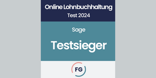 Sieger Vergleich Lohnbuchhaltung online aktuell - Testsieger