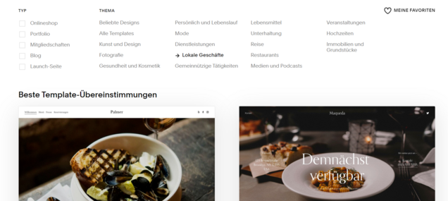 Squarespace Content Management System CMS
