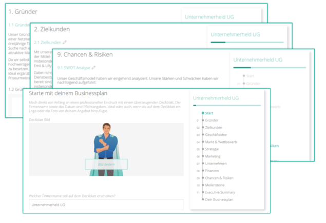 Businessplan-Software Unternehmerheld Businessplan-Software Unternehmerheld