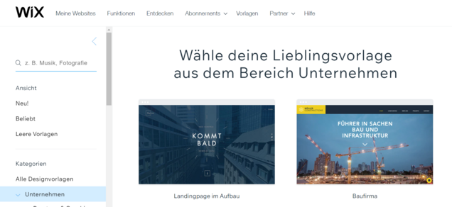 Wix Content Management System CMS