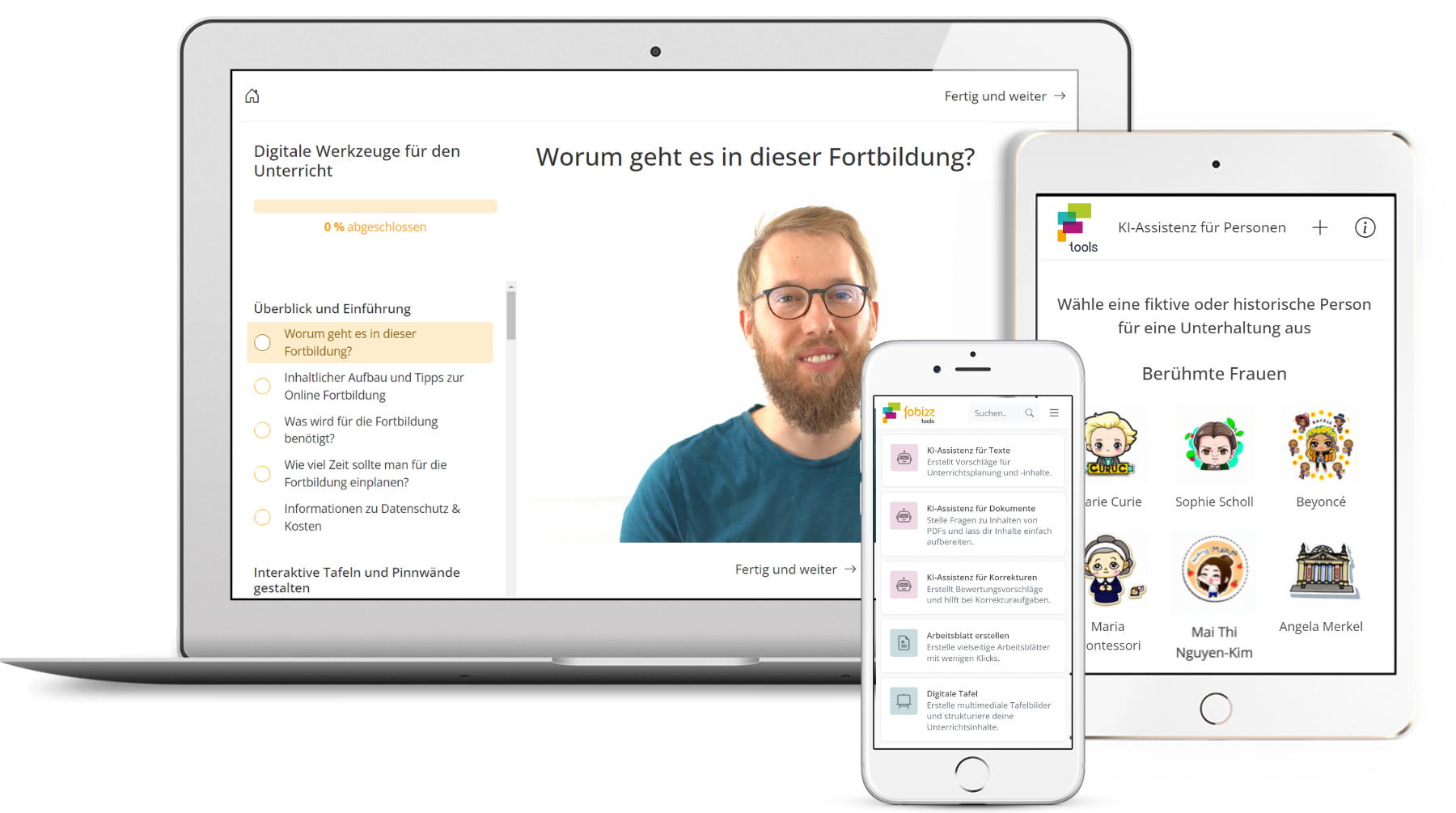 Fobizz: Digitale Forbildung für Lehrer