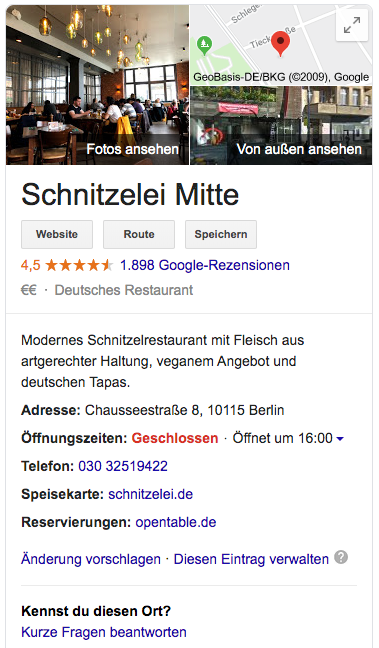 Online Business mit Google My Business